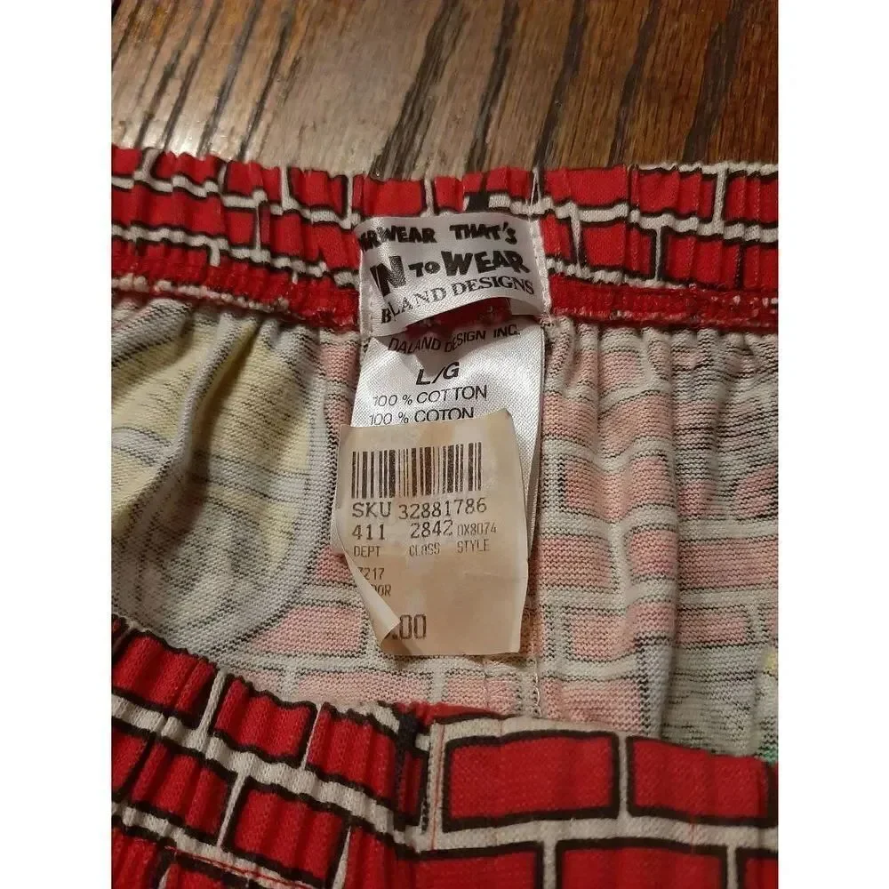 New Large Underwear Fun to Wear DA Land Designs Pig Christmas Boxer Shorts Sound